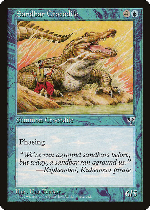 Sandbar Crocodile - Nonfoil