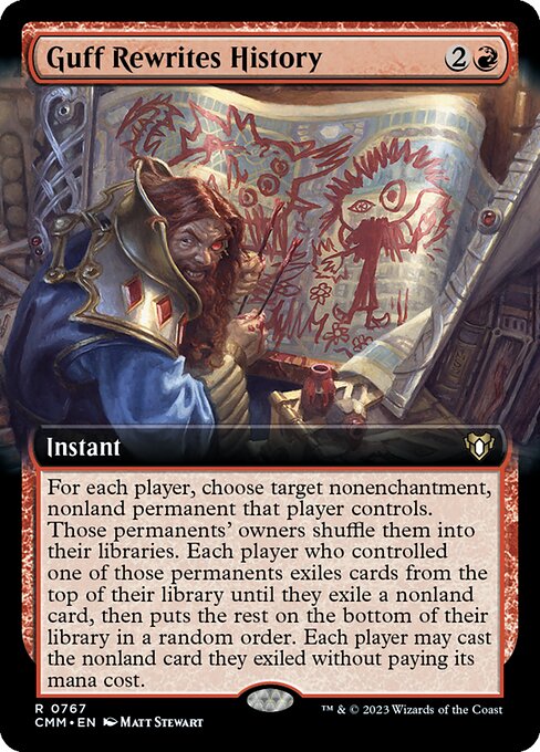Guff Rewrites History - Nonfoil