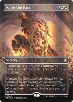 Raise the Past (Borderless - Mana Foil)