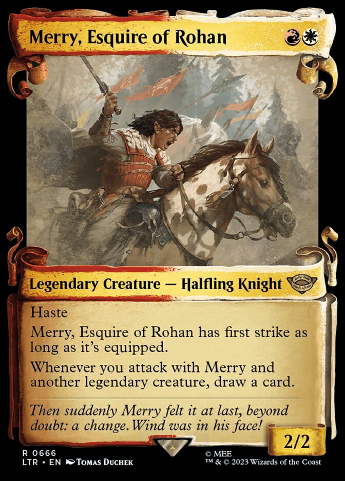 Merry, Esquire of Rohan (Showcase)