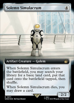 Solemn Simulacrum (Extended Art - Surge Foil)