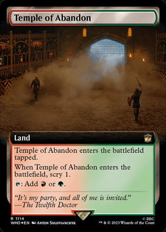 Temple of Abandon (Extended Art - Surge Foil)