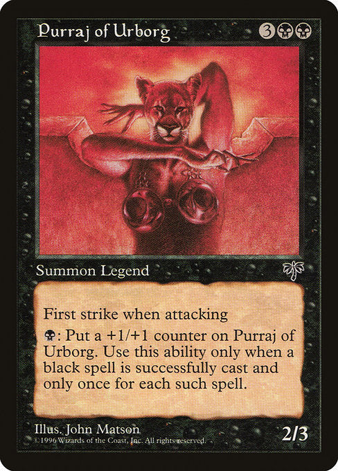 Purraj of Urborg - Nonfoil