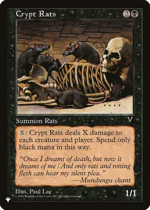 Crypt Rats - Nonfoil