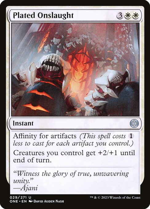 Plated Onslaught - Nonfoil