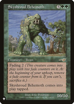 Skyshroud Behemoth (NEM-116)