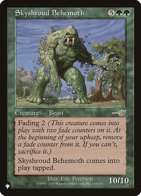 Skyshroud Behemoth - Nonfoil