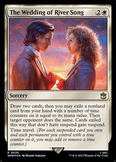 The Wedding of River Song (Surge Foil)