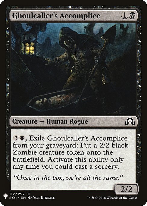 Ghoulcaller's Accomplice - Nonfoil