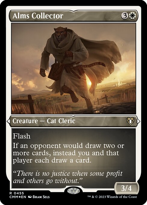 Alms Collector - Etched