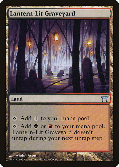 Lantern-Lit Graveyard - Nonfoil