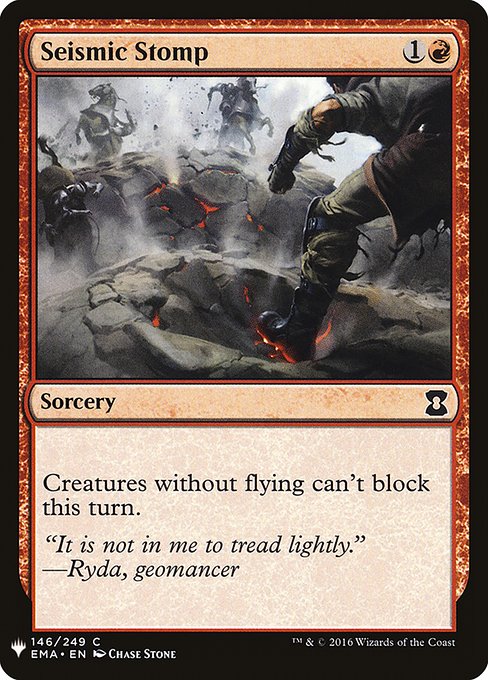 Seismic Stomp - Nonfoil