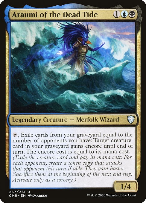 Araumi of the Dead Tide - Nonfoil