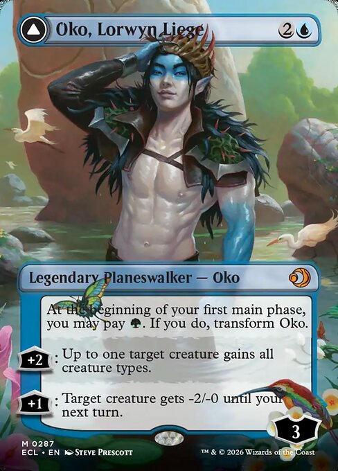 Oko, Lorwyn Liege // Oko, Shadowmoor Scion - Nonfoil