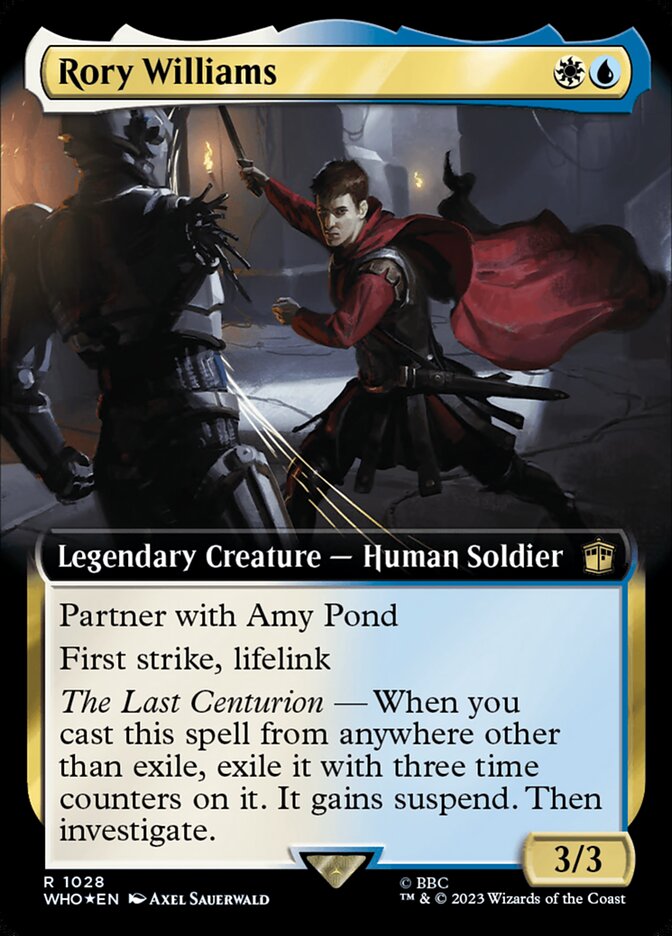 Rory Williams (Extended Art - Surge Foil)