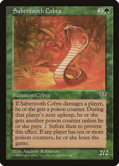 Sabertooth Cobra - Nonfoil