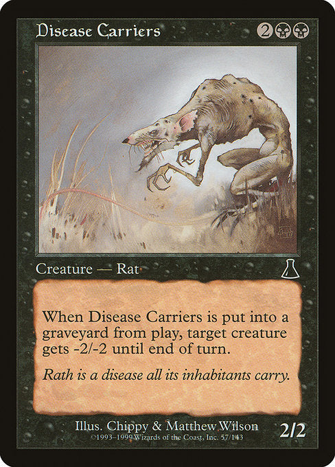 Disease Carriers - Nonfoil