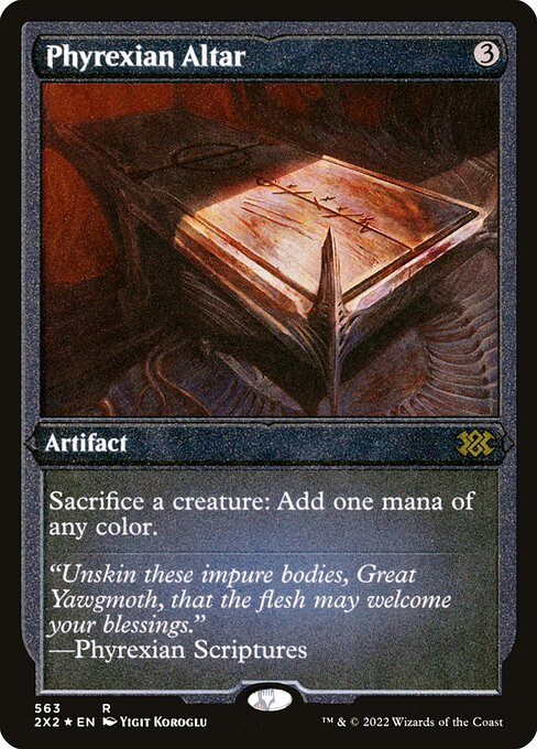 Phyrexian Altar - Etched