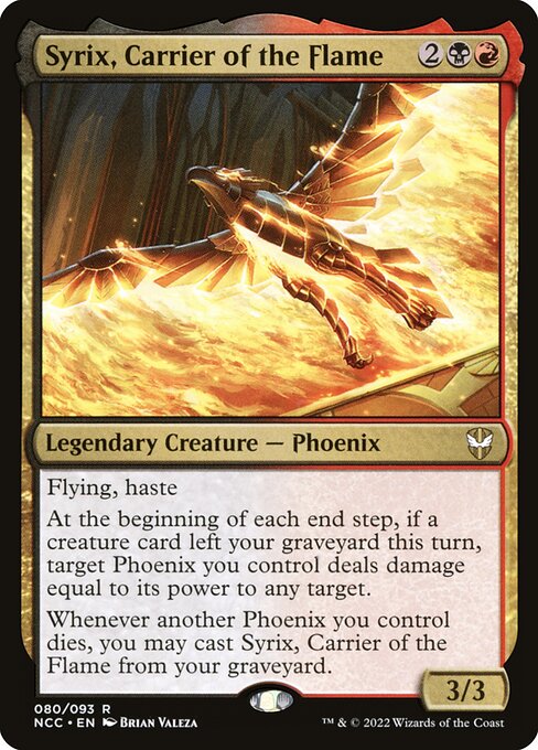 Syrix, Carrier of the Flame - Nonfoil