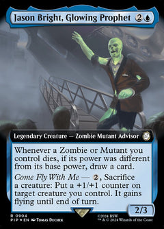 Jason Bright, Glowing Prophet (Extended Art - Surge Foil)