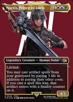 Noctis, Prince of Lucis (Borderless - Surge Foil)