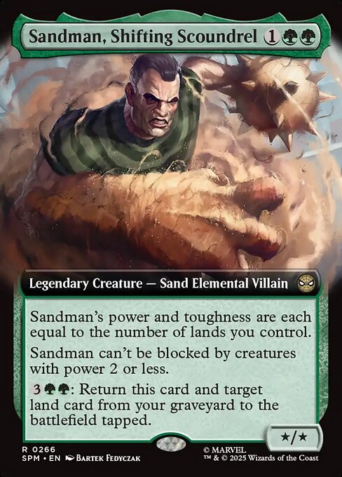 Sandman, Shifting Scoundrel - Nonfoil