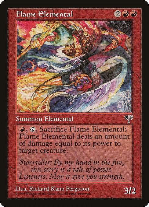 Flame Elemental - Nonfoil
