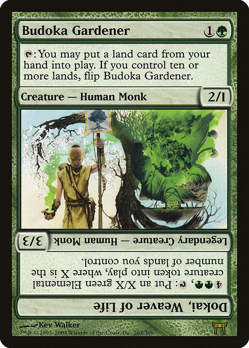 Budoka Gardener // Dokai, Weaver of Life - Nonfoil