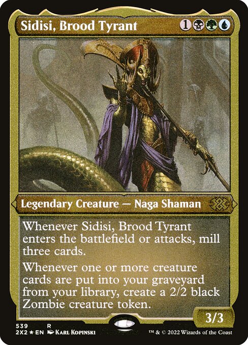 Sidisi, Brood Tyrant - Etched