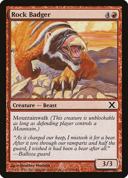 Rock Badger - Nonfoil