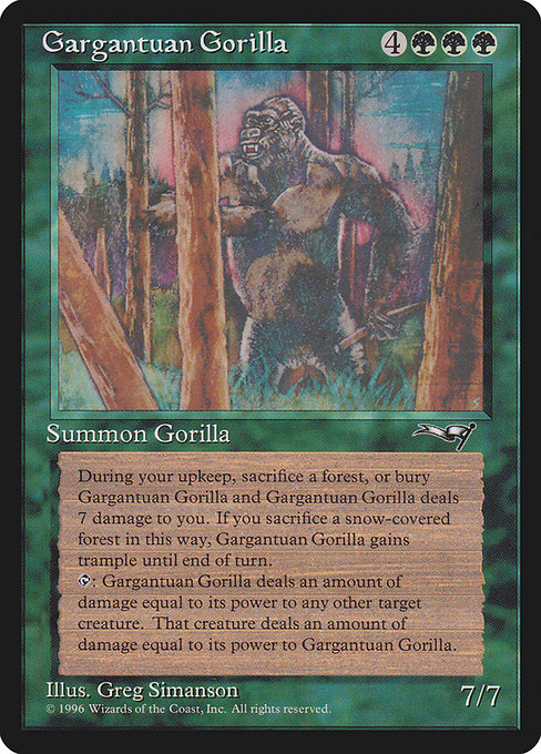 Gargantuan Gorilla - Nonfoil