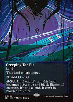 Creeping Tar Pit (Borderless - Poster)