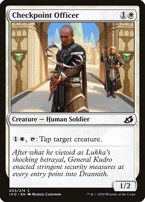 Checkpoint Officer - Nonfoil