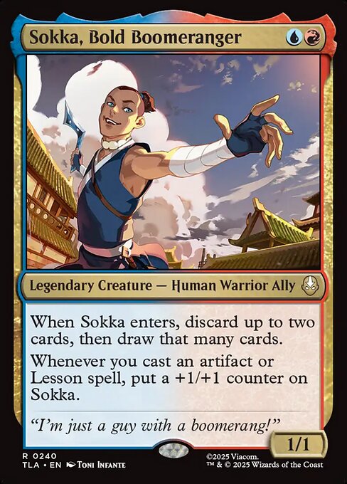 Sokka, Bold Boomeranger - Nonfoil