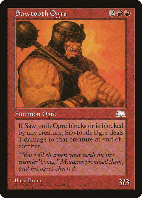 Sawtooth Ogre - Nonfoil