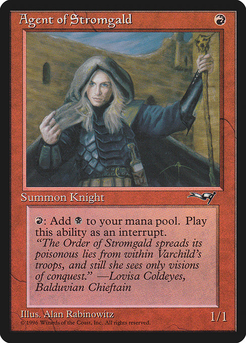 Agent of Stromgald - Nonfoil