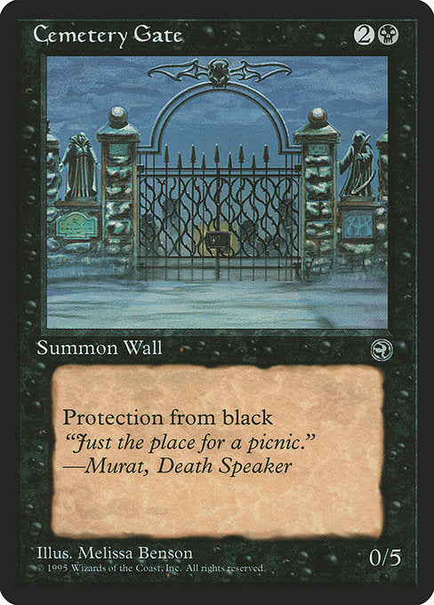 Cemetery Gate - Nonfoil