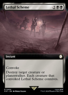 Lethal Scheme (Extended Art)