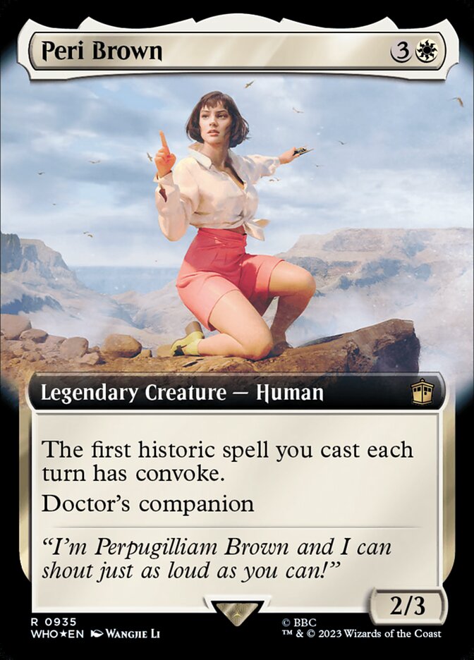 Peri Brown (Extended Art - Surge Foil)