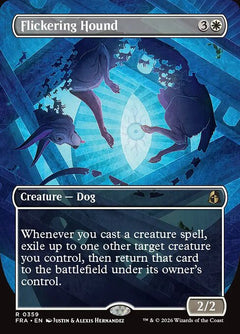 Flickering Hound (Braintwister Borderless)