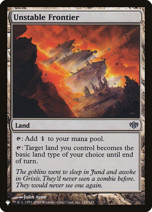 Unstable Frontier - Nonfoil
