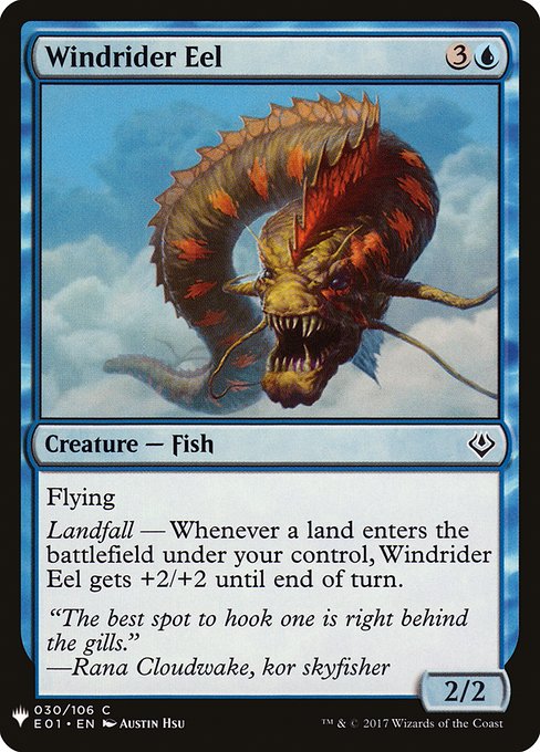 Windrider Eel - Nonfoil