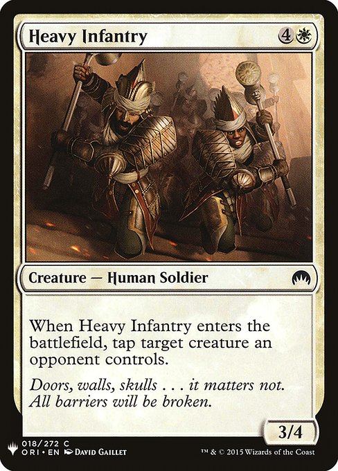 Heavy Infantry - Nonfoil