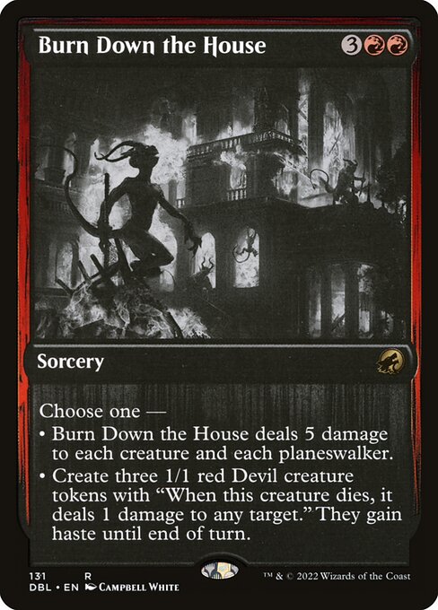 Burn Down the House - Nonfoil
