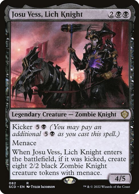 Josu Vess, Lich Knight - Nonfoil