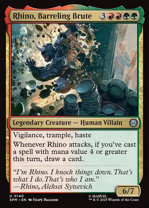 Rhino, Barreling Brute - Nonfoil