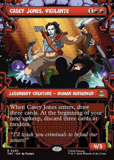 Casey Jones, Vigilante - Nonfoil