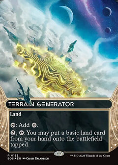 Terrain Generator (Borderless - Galaxy Foil)