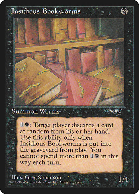 Insidious Bookworms - Nonfoil