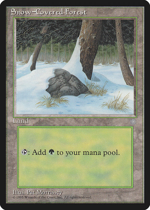 Snow-Covered Forest - Nonfoil